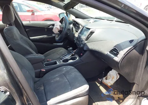 2017 Chevrolet Cruze Lt Auto из США, поврежденный, VIN 3G1BE6SM9HS532406